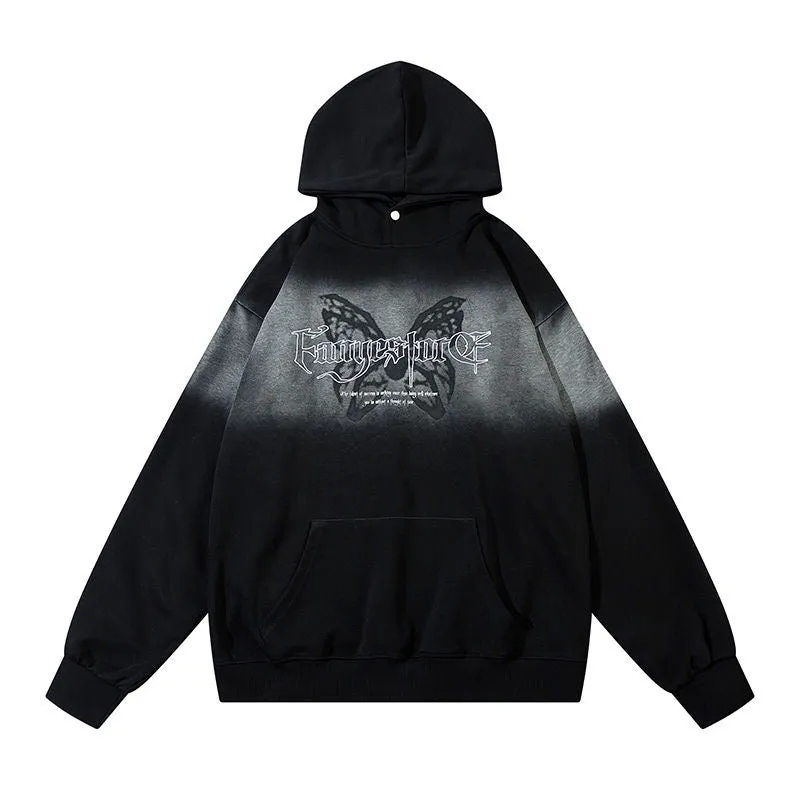 AG American Retro Gradient Butterfly Hoodie