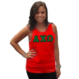 Alpha Chi Omega Sorority Tank Top - Next Level 3633 - TWILL