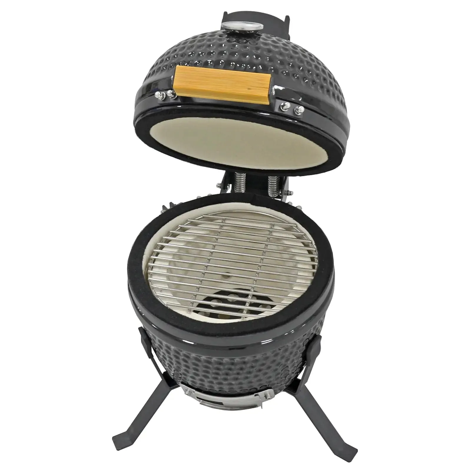 Azuma 13" Mini Kamado Ceramic Egg Charcoal Picnic Barbecue BBQ Grill