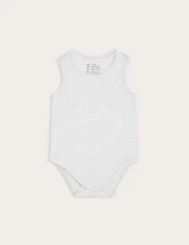 Baby Bodysuit - Heather Grey