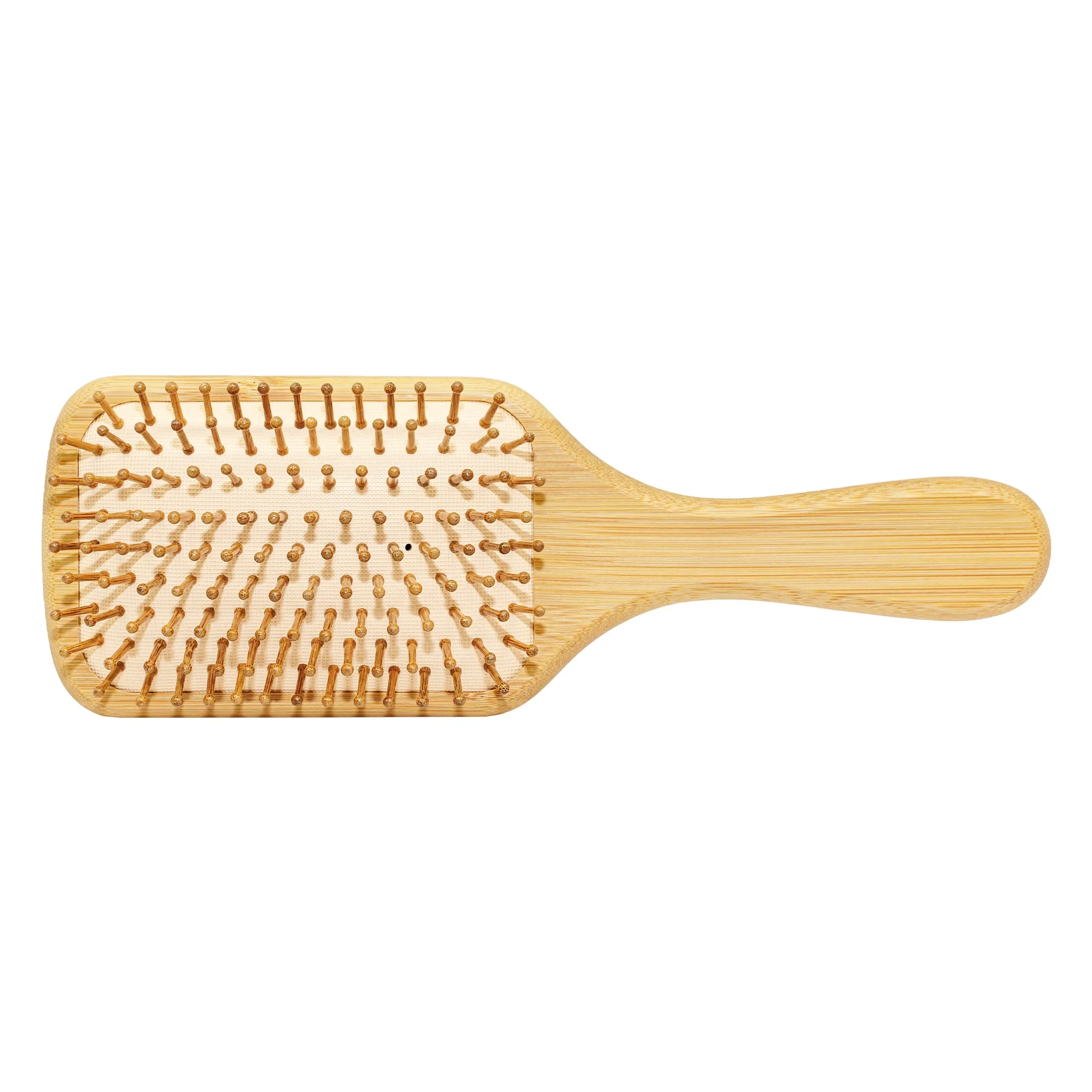 Bamboo Paddle Brush in Blue Sugar