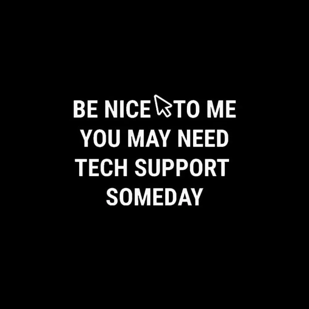 Be Nice Tech Support T-Shirt