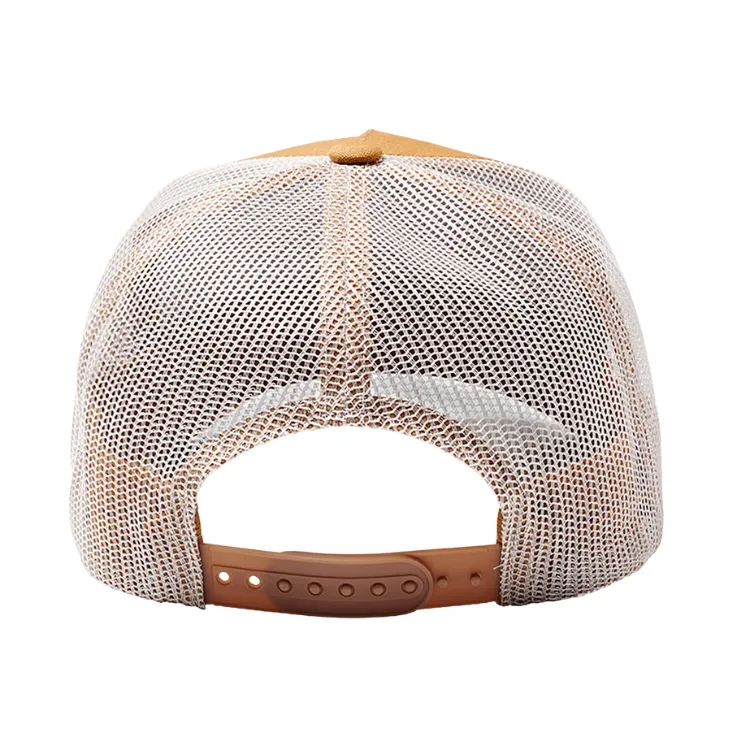 Brixton Alpha Block X C MP Mesh Cap - Copper/Off White