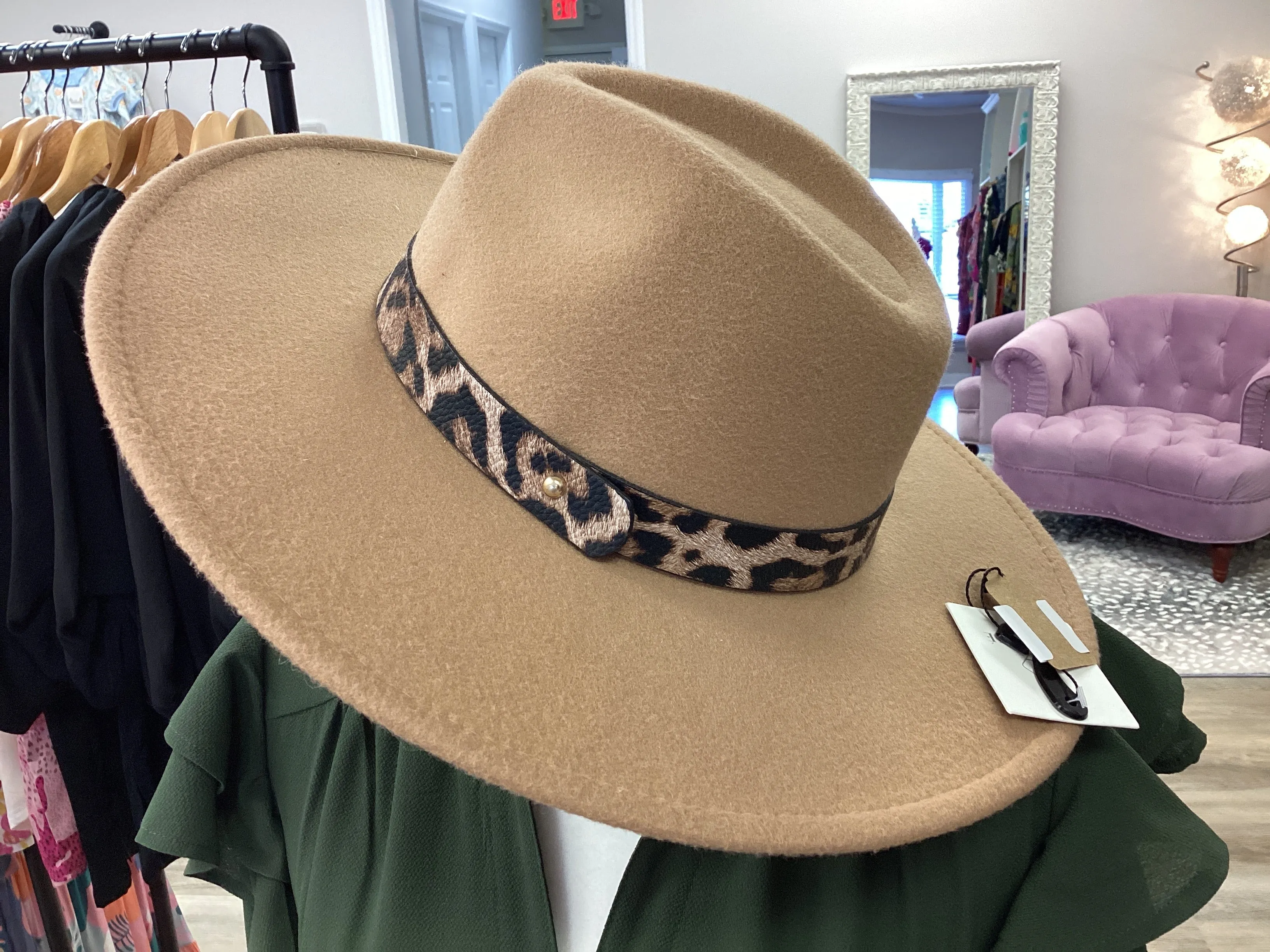 Brown hat