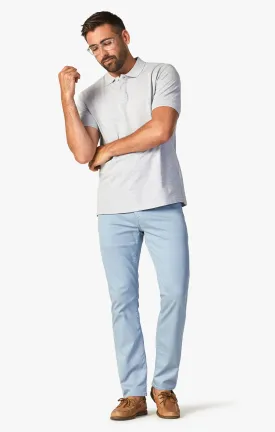 Charisma Relaxed Straight Pants In French Blue Summer Coolmax