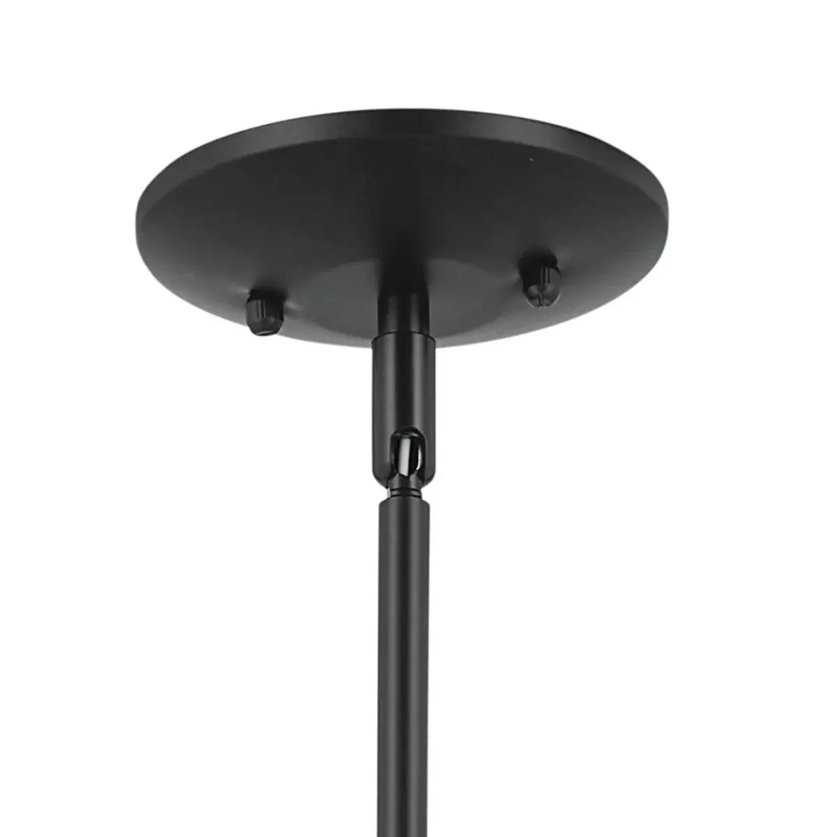 Deela 36" 8-Light Chandelier 1-Tier, Black Finish