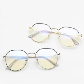 Glance Unisex Metal Frame Anti-Blue Light Glasses