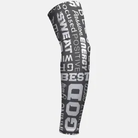 Inspirational Gray Arm Sleeve