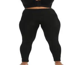 InstantFigure Plus Size Compression Hi-waist leggings 1WPL028C