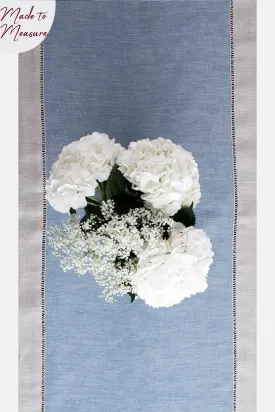 JACQUARD LINEN TABLE RUNNER