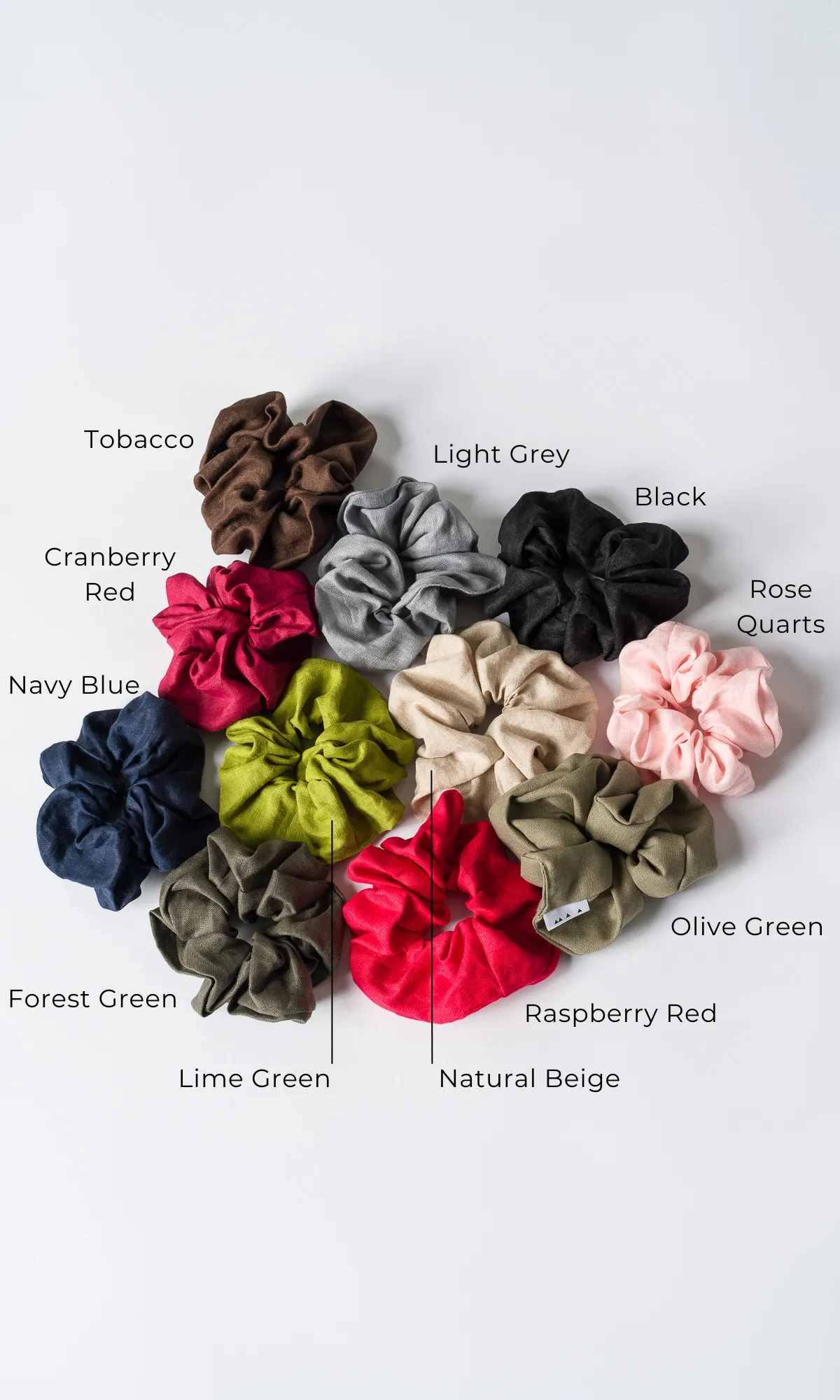 Linen Scrunchie (Pack of 3)