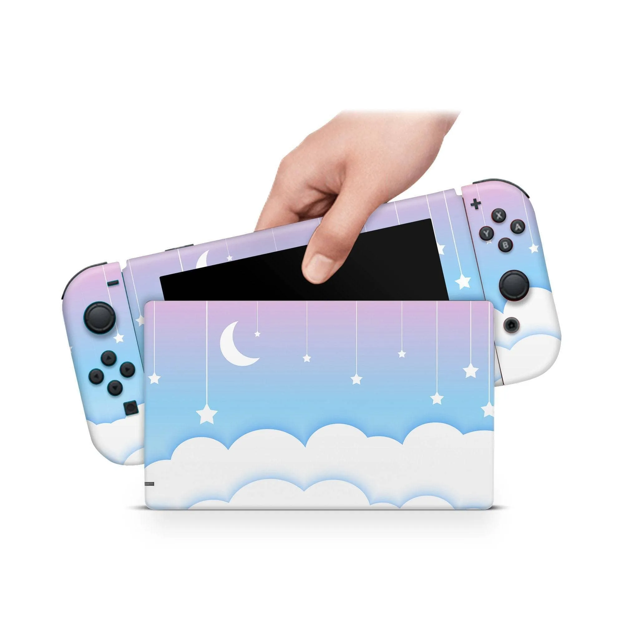 Nintendo Switch Skin Decals - Crescent - Wrap Vinyl Sticker