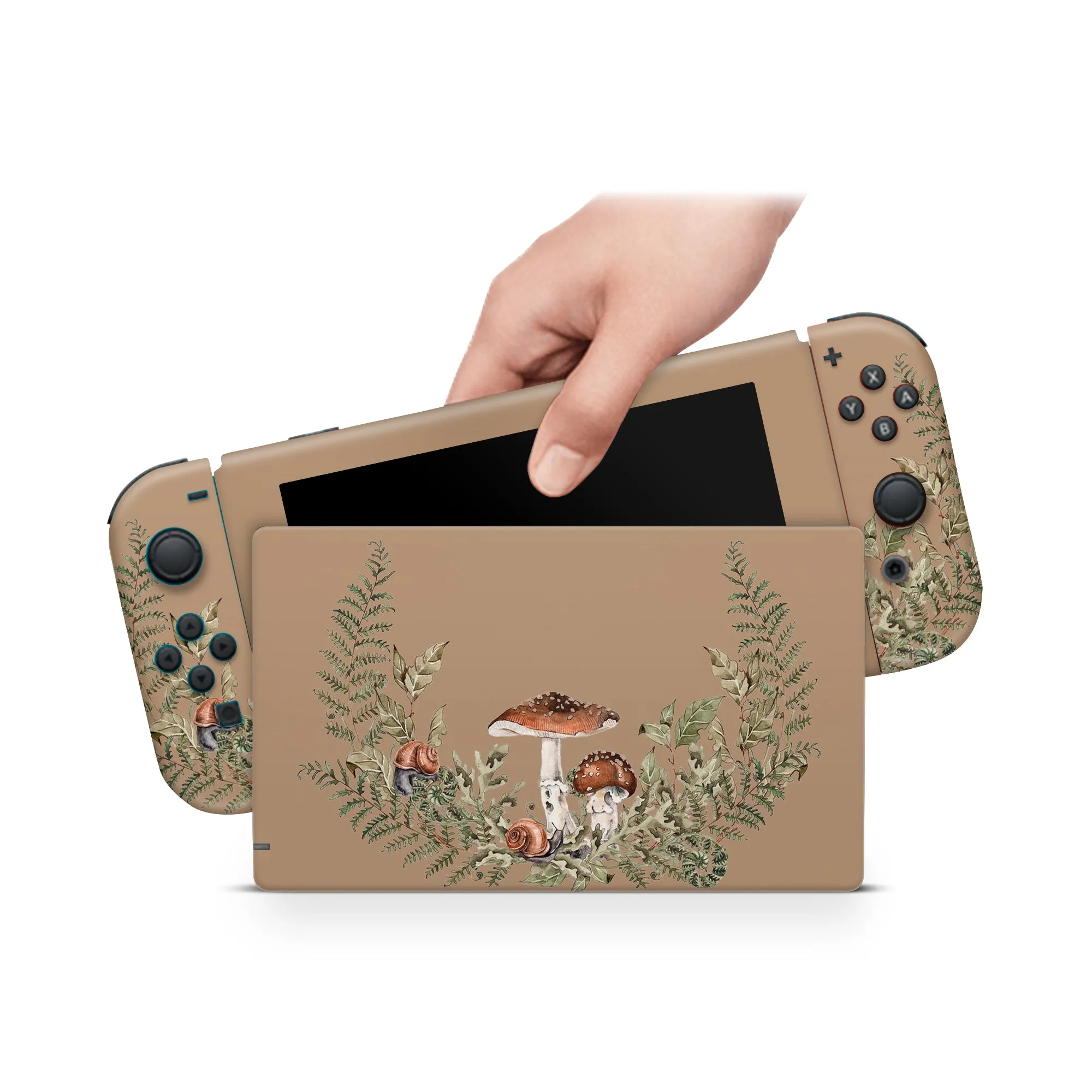 Nintendo Switch Skin Decals - GreenWood - Wrap Vinyl Sticker