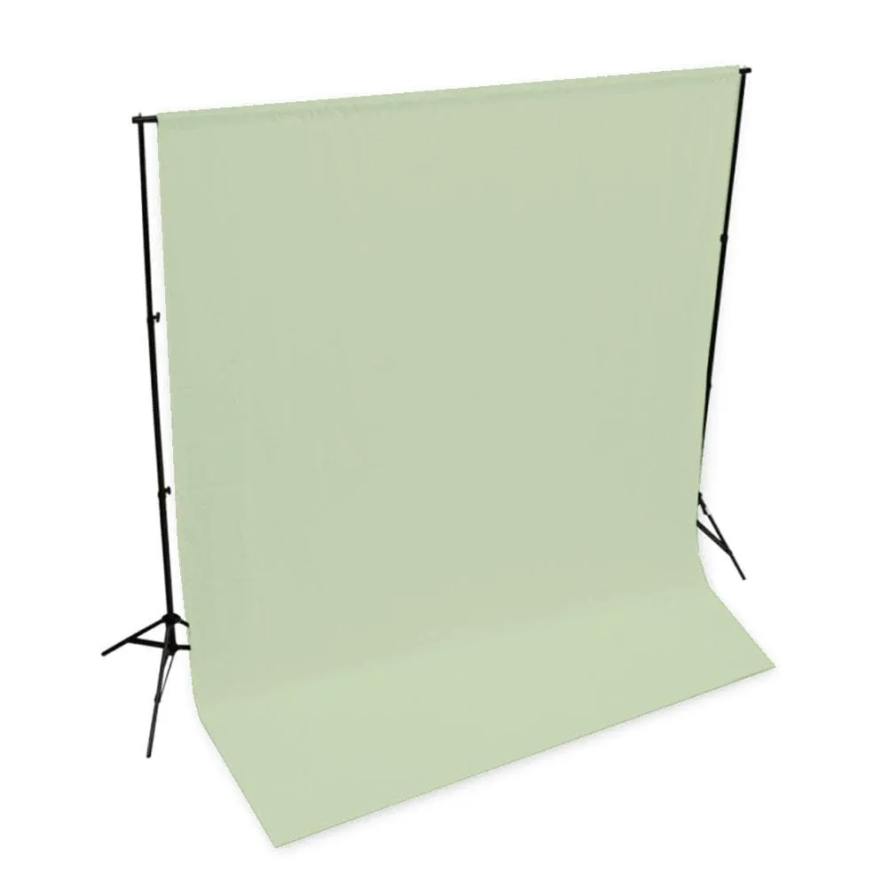 Pastel Palette Cotton Muslin Backdrop 3M x 3M - Holy Guacamole Green