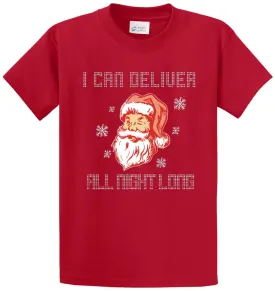 Santa Delivers Printed Tee Shirt