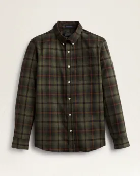 Sir Pendleton Shirt<br>Green/Copper Plaid