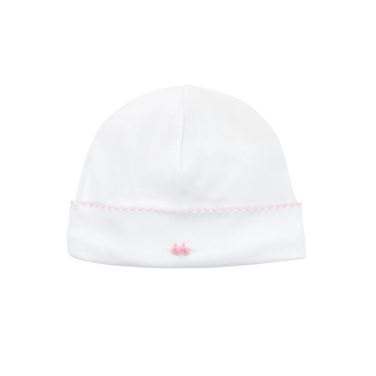 Sweet Roses Embroidery Hat | Baby Girl