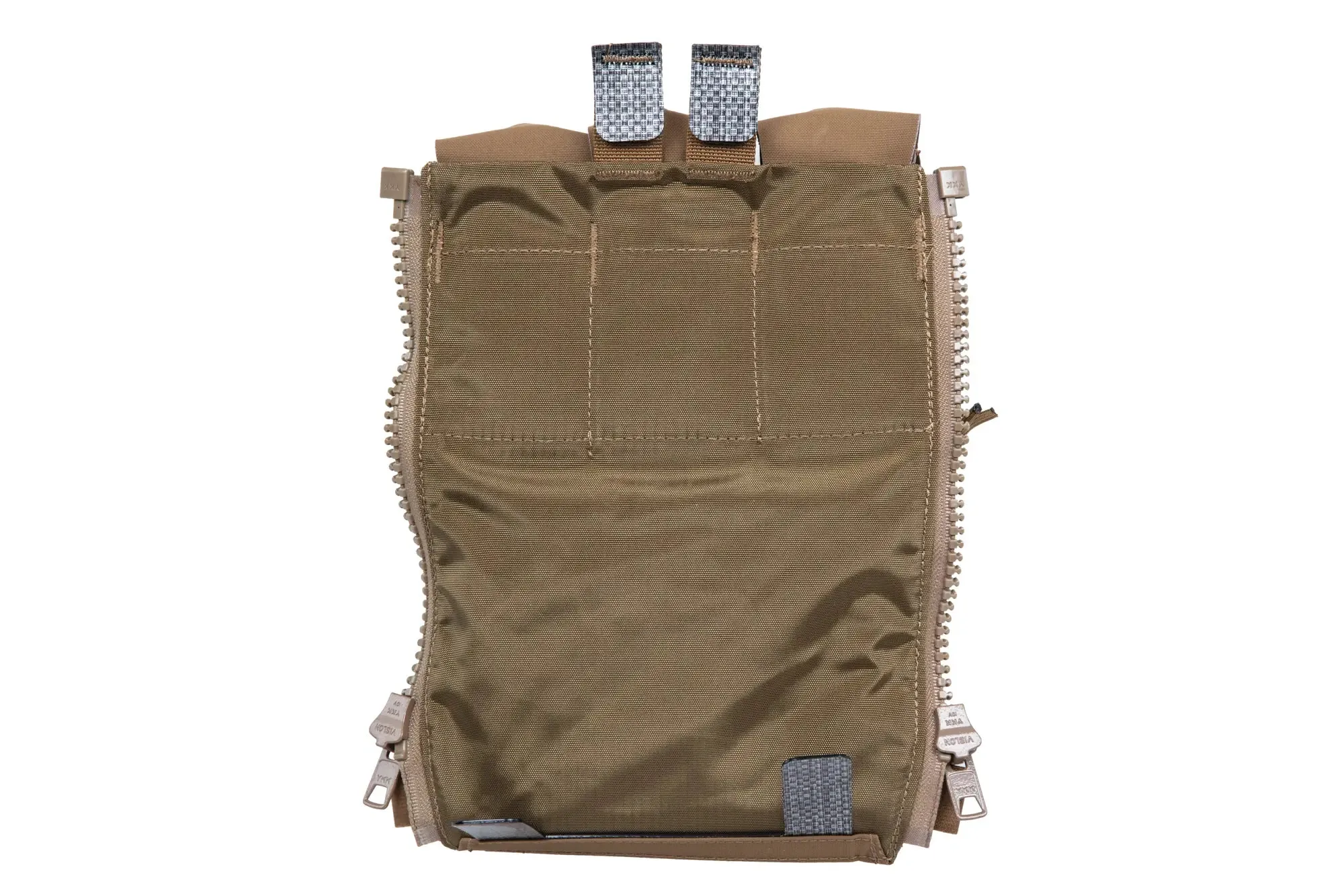 V5 PC assault panel with pistol pouches Wosport Coyote Brown