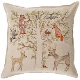 Woodland Living Tree Pillow